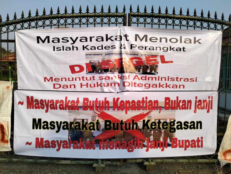 Balai Desa Klapagading Kulon Sempat Disegel Warga, Pemkab Banyumas Telusuri Dalang di Balik Spanduk Penolakan Perdamaian