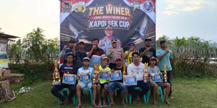 Dari Pagi Hingga Sore, 358 Pecinta Merpati Meriahkan Lomba “Kapolsek Cup” di Purwokerto Utara