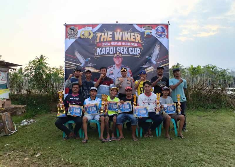 Dari Pagi Hingga Sore, 358 Pecinta Merpati Meriahkan Lomba “Kapolsek Cup” di Purwokerto Utara