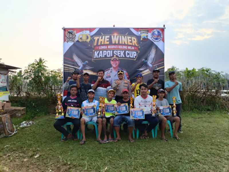 Dari Pagi Hingga Sore, 358 Pecinta Merpati Meriahkan Lomba “Kapolsek Cup” di Purwokerto Utara