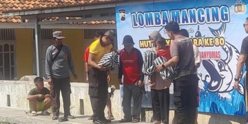 100 Kg Lele Langsung Ditebar! Polsek Purwojati Banyumas Rayakan HUT Bhayangkara ke-80 Lewat Lomba Mancing Seru