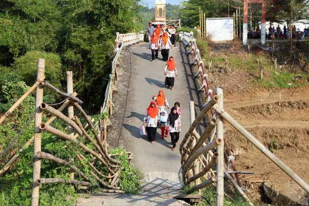 Jembatan Rp6,2 Miliar Siap Sambung Dua Desa di Banyumas