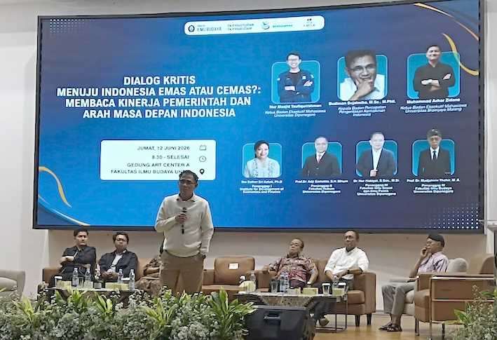 Budiman Sudjatmiko di Undip: Jangan Lihat Kritik Sepintas, Tapi Visi Besar Indonesia 2045