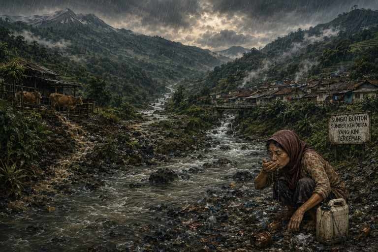 Ode Rintik Hujan dan Runtuk Tahi di Bulan Juni