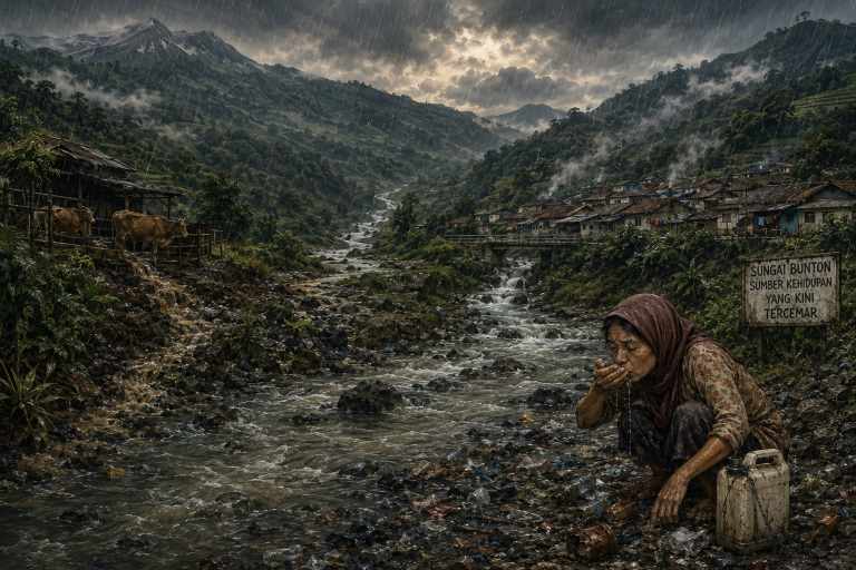 Ode Rintik Hujan dan Runtuk Tahi di Bulan Juni
