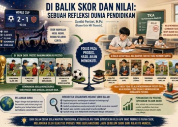 DI BALIK SKOR DAN NILAI: SEBUAH REFLEKSI DUNIA PENDIDIKAN