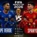 Kejutan Besar Cape Verde Tahan Imbang Spanyol : 0-0