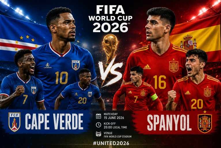 Kejutan Besar Cape Verde Tahan Imbang Spanyol : 0-0