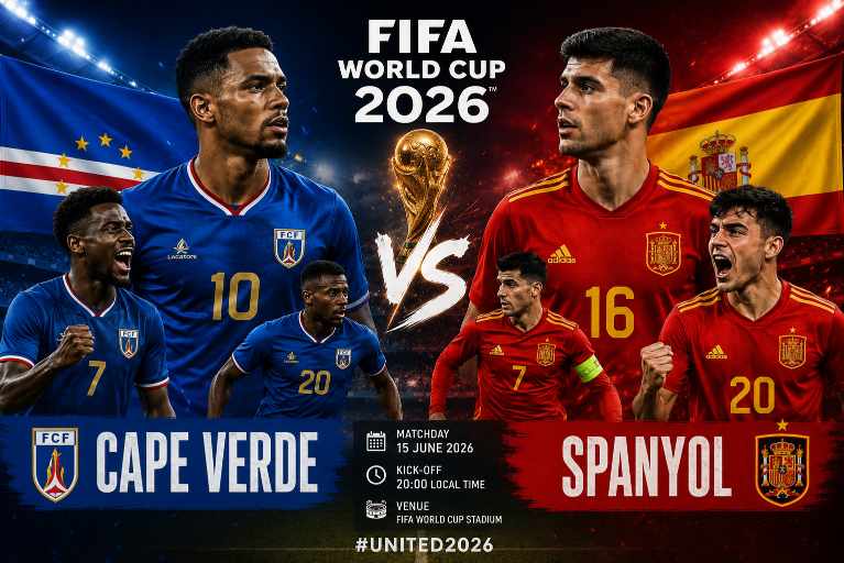 Kejutan Besar Cape Verde Tahan Imbang Spanyol : 0-0