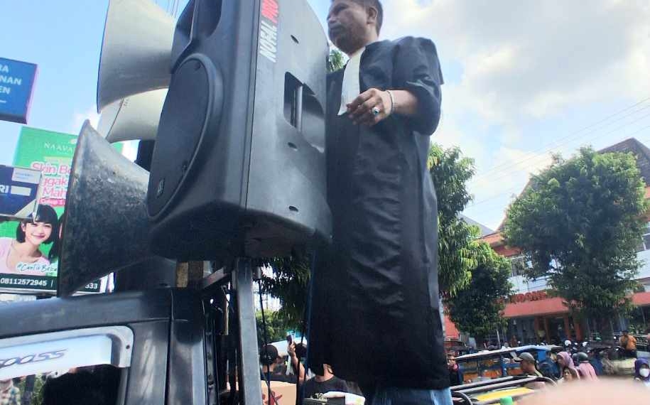 Kuasa Hukum Nasabah Bank Mandiri Taspen Tegaskan Aksi Demonstrasi Dilindungi Konstitusi