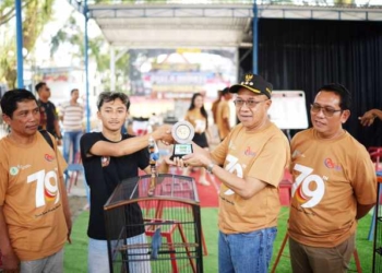 Lomba Kicau Burung Meriahkan Peringatan Hari Koperasi ke-79 di Banyumas