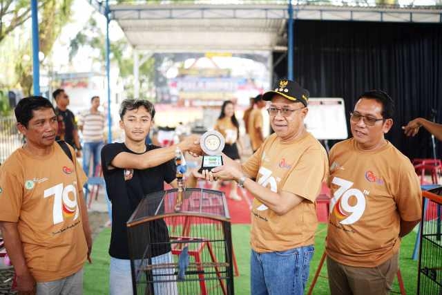 Lomba Kicau Burung Meriahkan Peringatan Hari Koperasi ke-79 di Banyumas