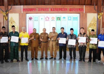 Banyumas Cairkan Rp3,08 M untuk 9 Parpol, Ini Daftar Penerimanya