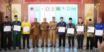 Banyumas Cairkan Rp3,08 M untuk 9 Parpol, Ini Daftar Penerimanya