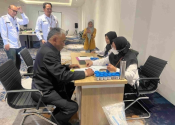 Hasil Tes Urine Anggota DPRD dan Pegawai Sekretariat DPRD Banyumas Negatif Narkoba