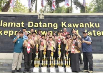 Dominasi di Semarang, 5 Wakil Banyumas Juara di Ajang Pramuka Garuda Berprestasi