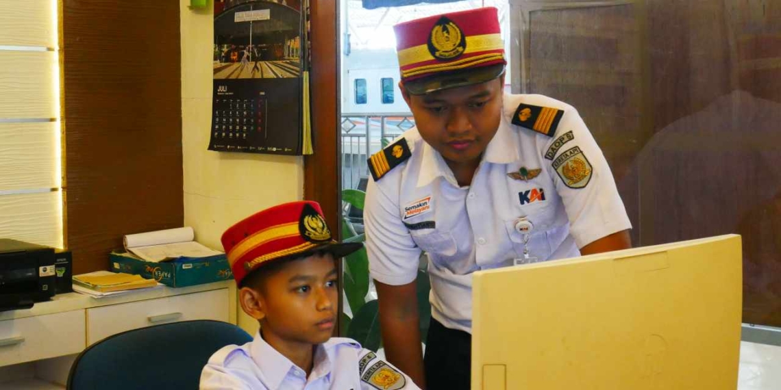 KAI Daop 5 Purwokerto Ajak Anak-anak Cek Fasilitas Pelayanan Hingga Boarding