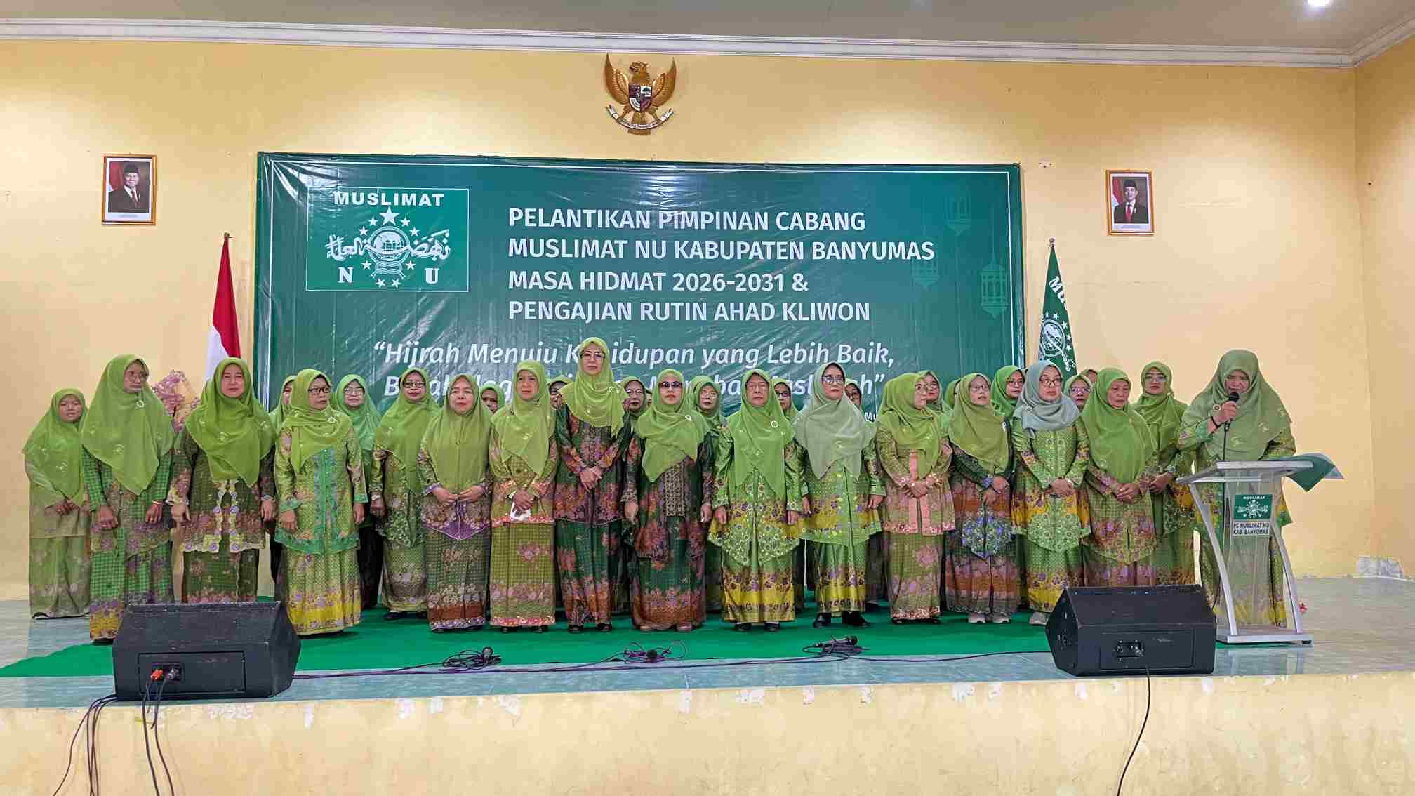 PC Muslimat NU Banyumas Periode 2026–2031 Resmi Dilantik, Suhartingsih Pimpin Organisasi Perempuan Nahdliyin