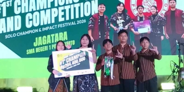 Jagatara SMAN 1 Purwokerto Juarai Solo Champion & Impact Festival 2026