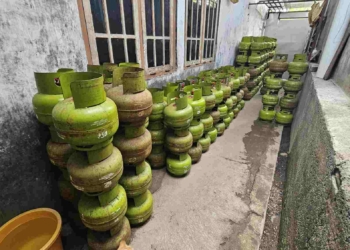 Polresta Banyumas Sita 215 Tabung dari Pengoplos LPG Subsidi di Purwokerto