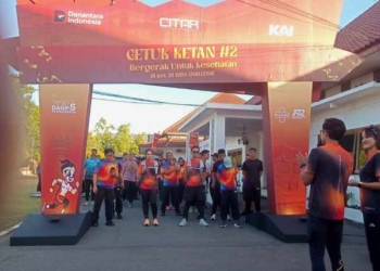 KAI Daop 5 Purwokerto Kembali Gelar Getuk Ketan, Pekerja Ditantang Lari 81 Km Sambut HUT ke-81