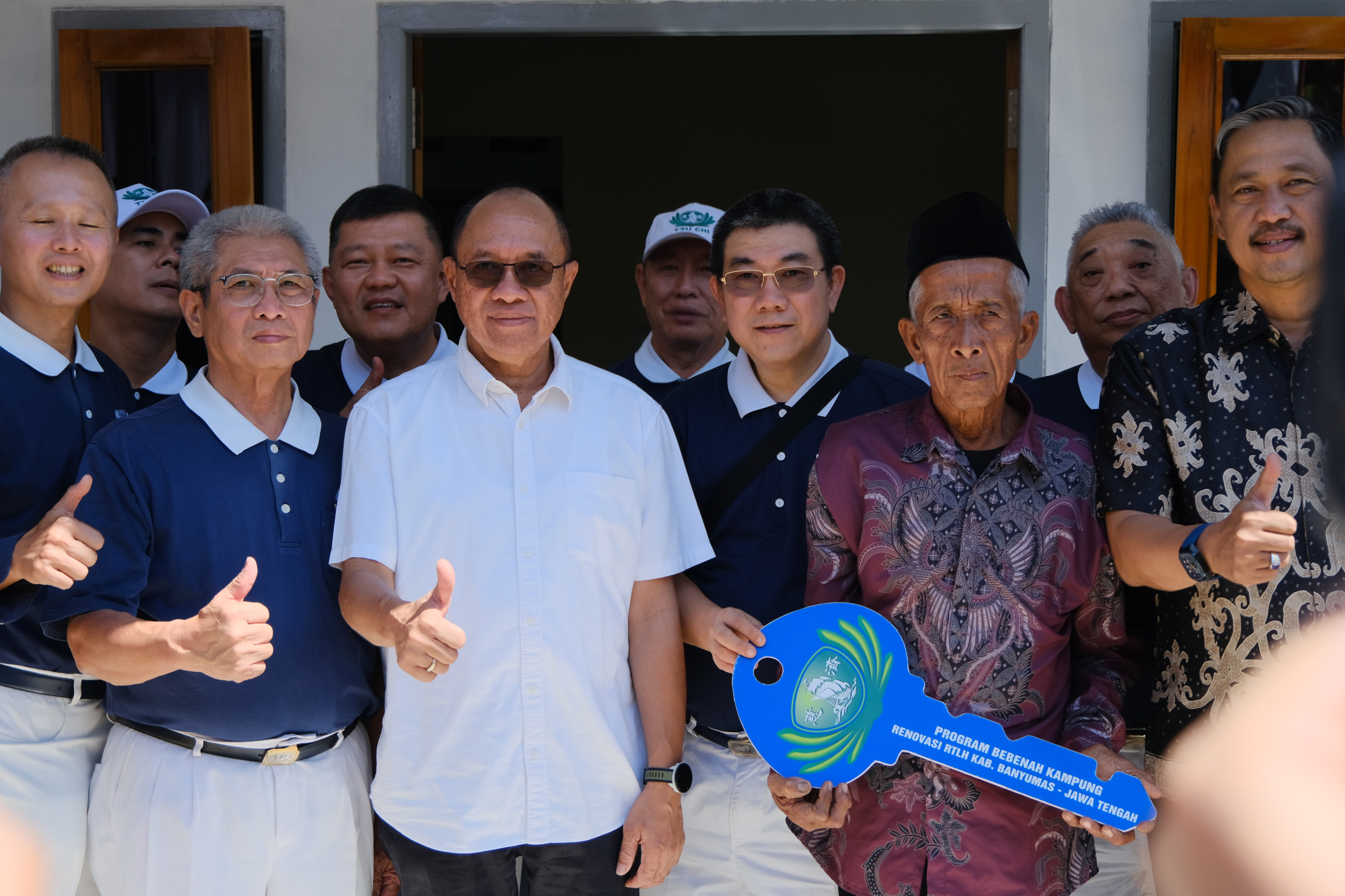 Bupati Sadewo Resmikan 500 Rumah Renovasi di Banyumas, Ini Harapannya untuk Warga