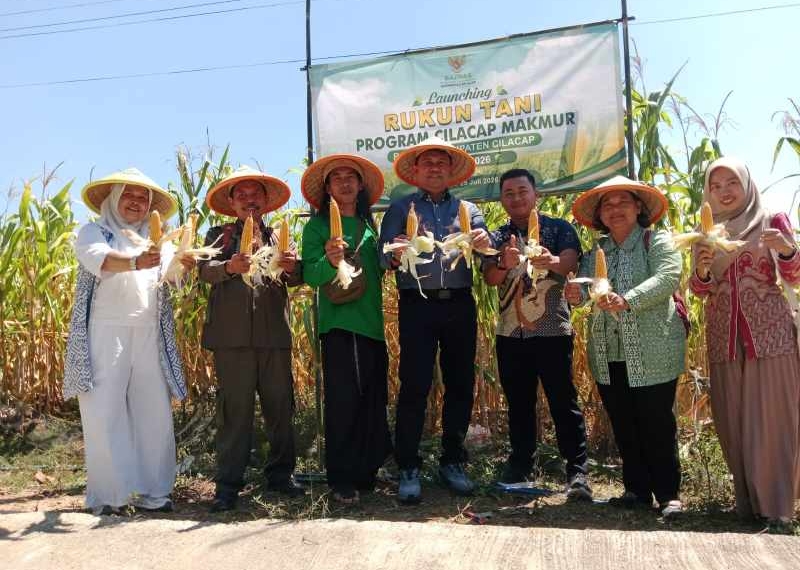 BAZNAS Cilacap Resmikan Rukun Tani Makmur, Padukan Pertanian dan Peternakan
