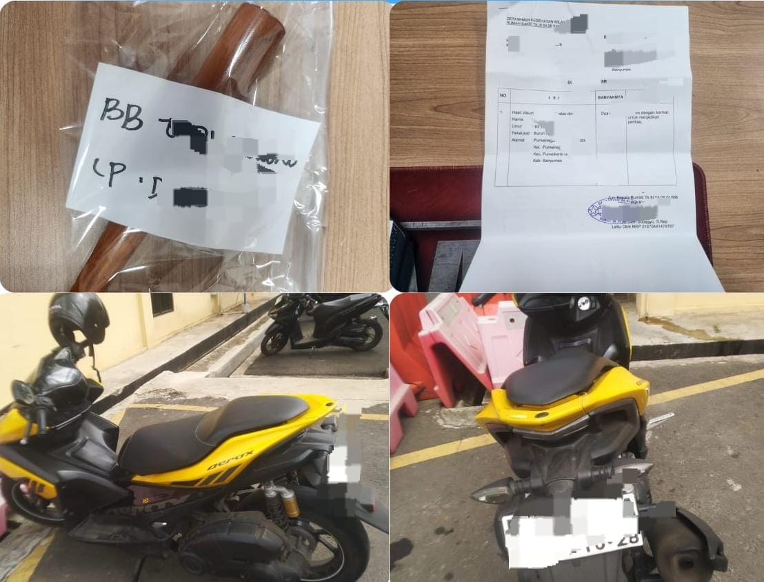 Pukul Satpam Pakai Pipa Rokok, Pria 53 Tahun di Banyumas Ditangkap Polisi