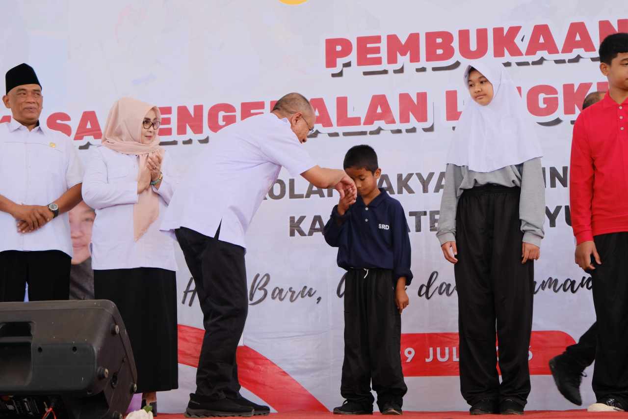 Bupati Sadewo Resmi Buka MPLS Sekolah Rakyat Banyumas: “Ini Harapan Baru bagi Anak-Anak Kita”