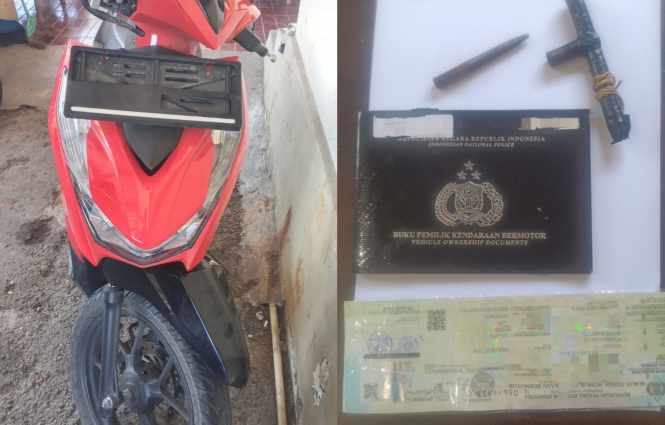 Polisi Bekuk Spesialis Curanmor di Jatilawang, Kunci Letter T Jadi Andalan