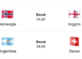 Jadwal Tanding Piala Dunia : Norwegia vs Inggris dan Argentina vs Swiss, Perebutan Tiket Semifinal Piala Dunia 2026