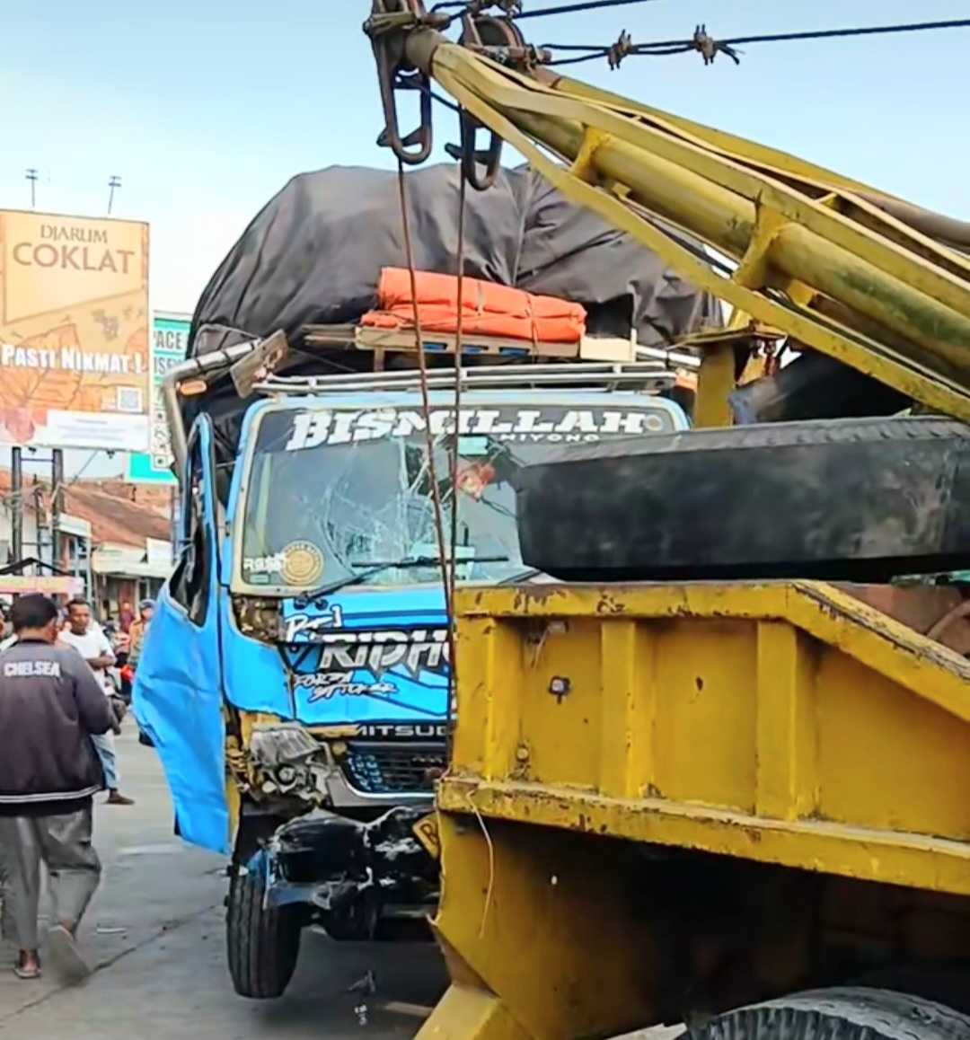 Truk Hilang Kendali di Ajibarang, Satu Pejalan Kaki Meninggal Dunia