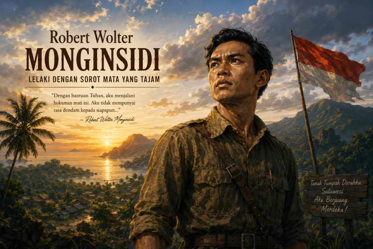 Robert Wolter Monginsidi: Lelaki Dengan Sorot Mata Yang Tajam