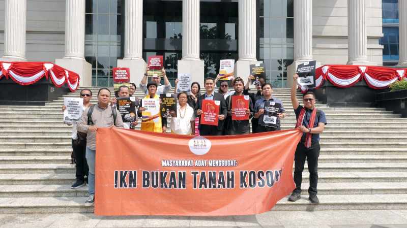 Masyarakat Adat Sepaku Gugat UU IKN ke MK: “Kami Tak Cukup Hanya ‘Diperhatikan'”