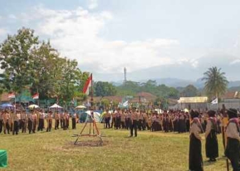 Gelar Perjusa 2026, 206 Pramuka Penggalang MI NU 1 Dawuhan Wetan Asah Karakter Aktif hingga Islami