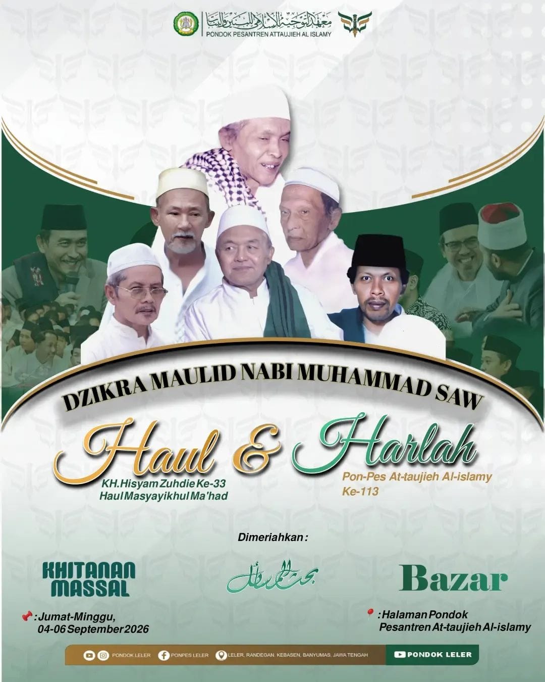 Haul ke-33 KH Hisyam Zuhdi di Ponpes Leler: Dari Bahtsul Masail Soal Eksploitasi Anak hingga Festival Wayang Santri
