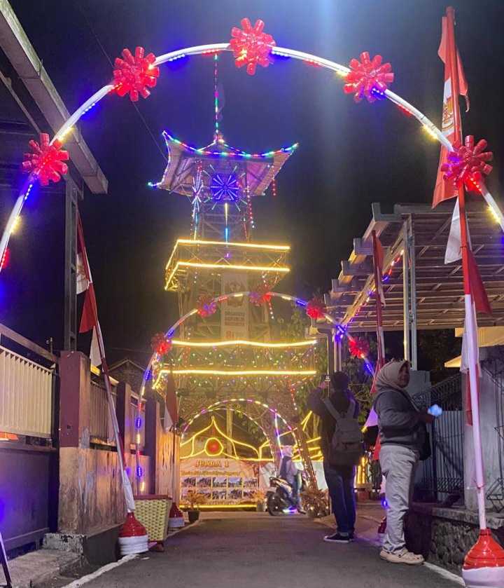 Kreasi Lampu Hias “Jipang Menyala” Bikin Desa Berkilau, Total Hadiah Rp50 Juta!