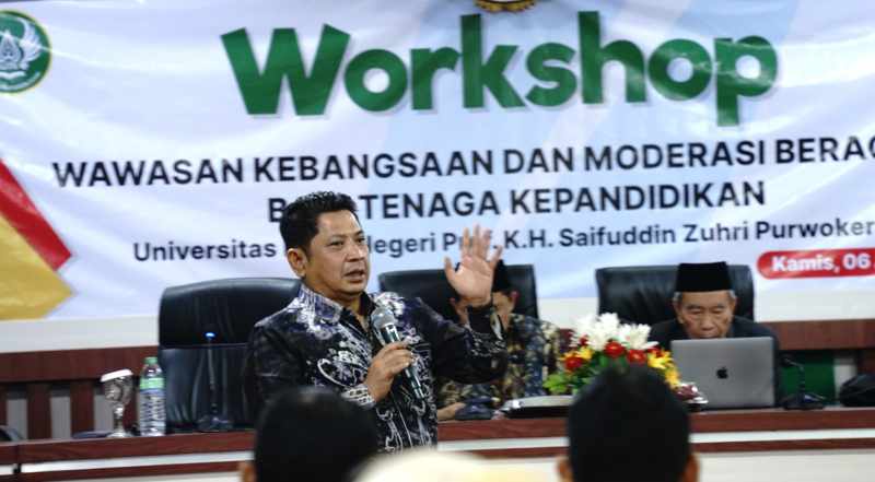 Kepala BMBPSDM Kemenag Dorong ASN UIN Saizu Jadi Teladan Moderasi Beragama