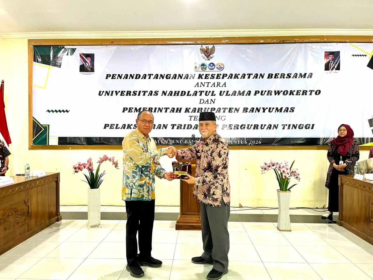 Pemkab Banyumas dan UNU Purwokerto Jalin Kerja Sama untuk Majukan Daerah
