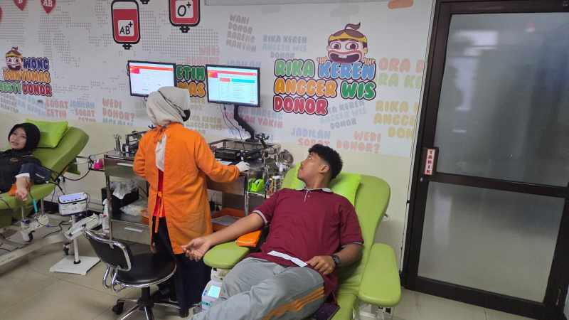 Rayakan HUT RI ke-81, Rutan Banyumas Gelar Donor Darah Bersama PMI