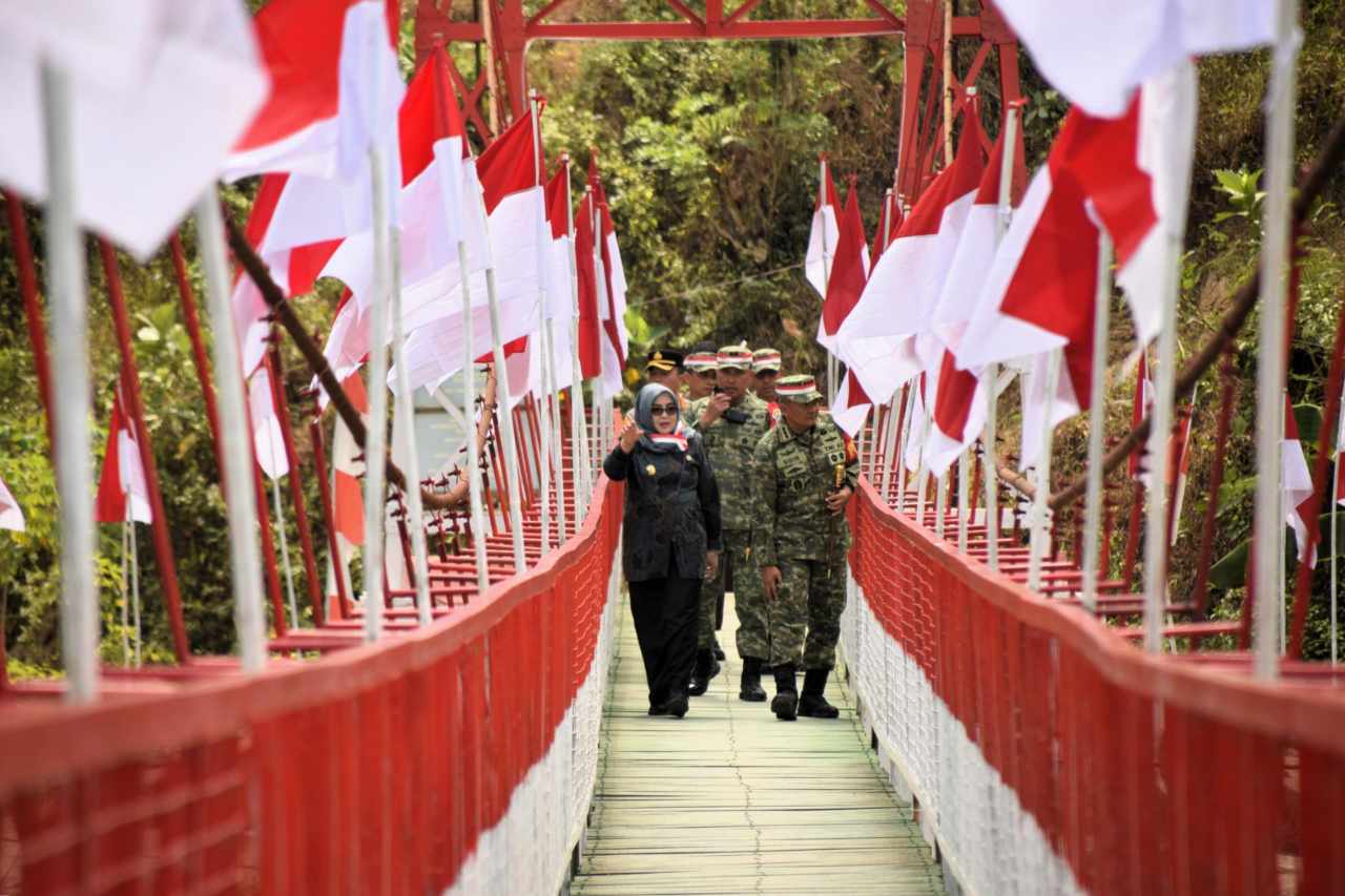 Jembatan Garuda di Darmakradenan Diresmikan, Buka Akses Pendidikan dan Ekonomi Warga