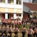 256 Penggalang Baru SMPN 1 Baturraden Digembleng di Perkemahan Jumat Sabtu