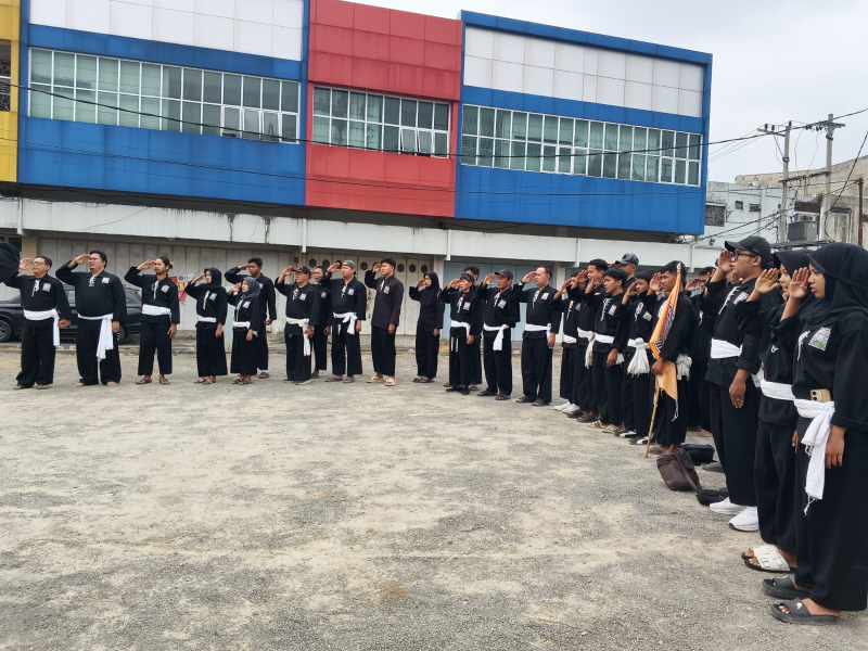 Semarak HUT RI ke-81 di Tengah Ruko: PSHT Gelar Upacara Bendera di Kebondalem, Sampaikan Kritik Soal Aset Negara