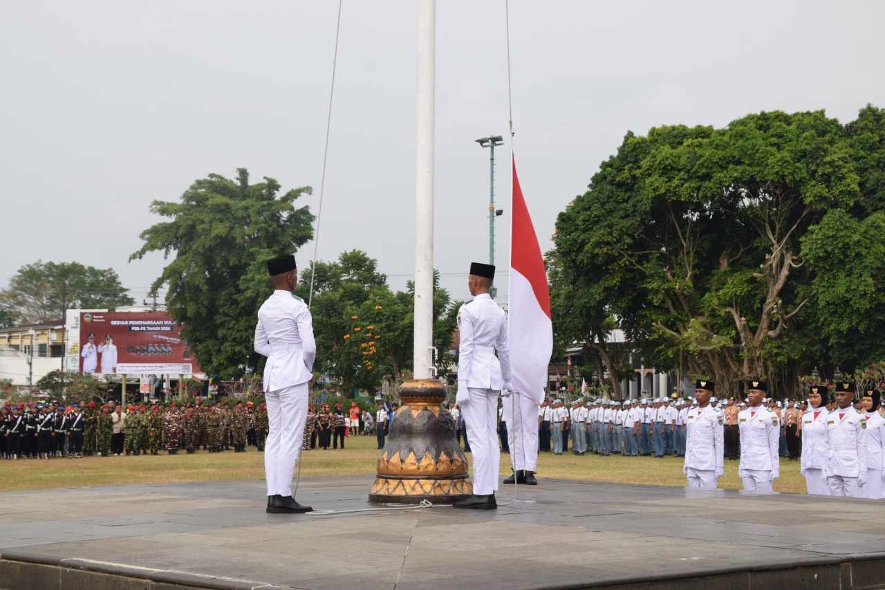 HUT ke-81 RI di Banyumas: Bupati Sadewo Ajak Warga Perkuat Gotong Royong Hadapi Tantangan Global