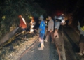 Respons Cepat Polsek Kedungbanteng, Kebakaran Lahan di Kalikesur Berhasil Dipadamkan