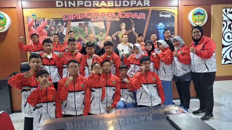 Bawa 4 Cabang Olahraga, 16 Atlet Pelajar Disabilitas Banyumas Berlaga di Peparpeda 2026