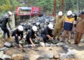 Setelah 4 Tahun Mangkrak, Jembatan Grumbul Cibun Banyumas Kembali Dibangun