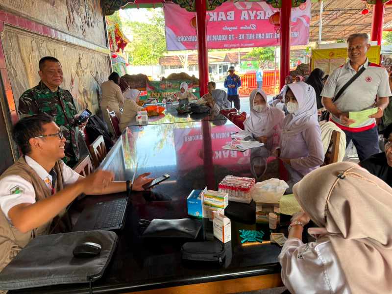 Tak Sekadar Ibadah, Klenteng Boen Tek Bio Juga Jadi Tempat Cek Kesehatan Gratis Warga