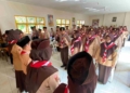 Tak Cuma Seremoni, 87 Pengurus Pramuka Kemranjen Digembleng Usai Dilantik