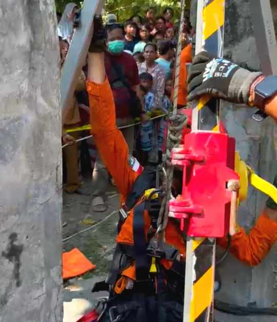 Anak Kecil Temukan Lansia Brebes Meninggal di Dalam Sumur